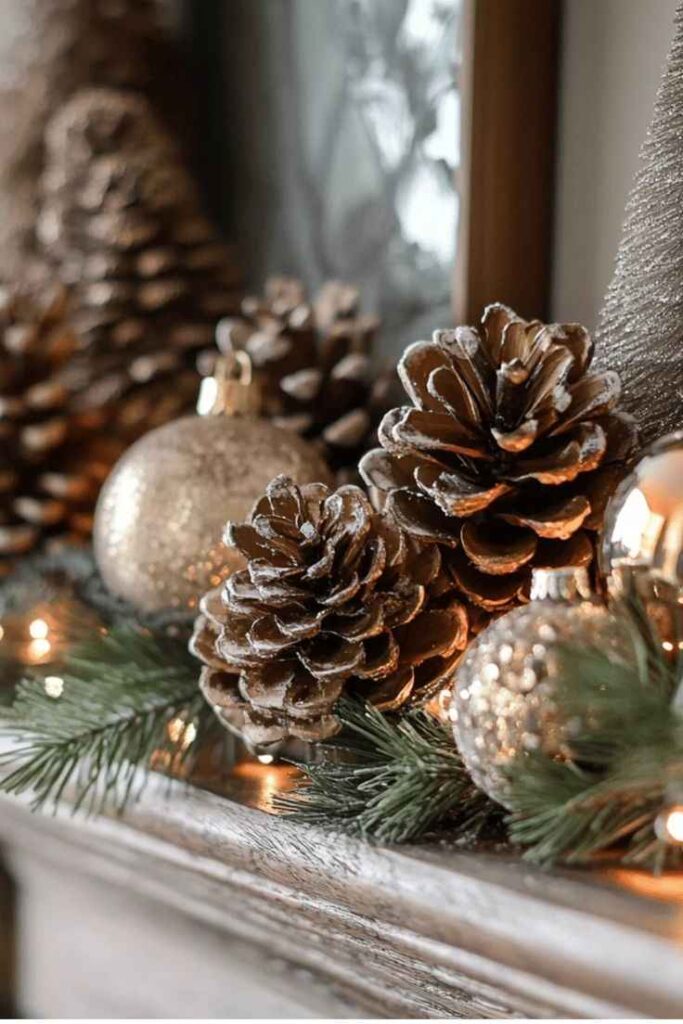 Incorporate Pinecones and Natural Elements