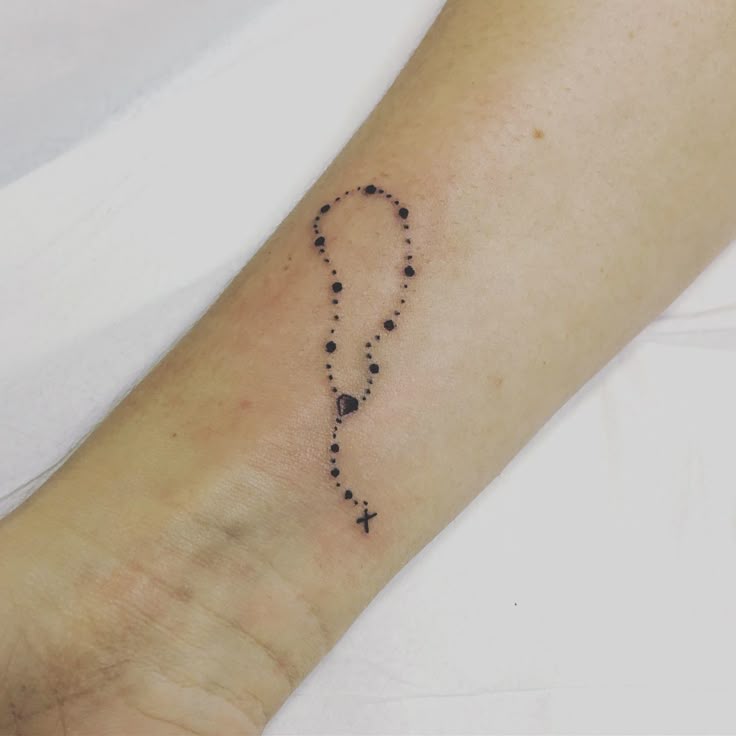 Rosary Beads Outline