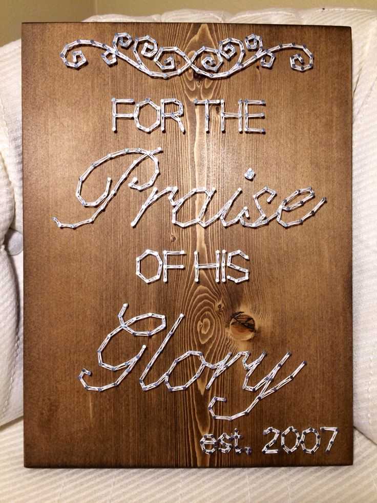 String Art Scripture