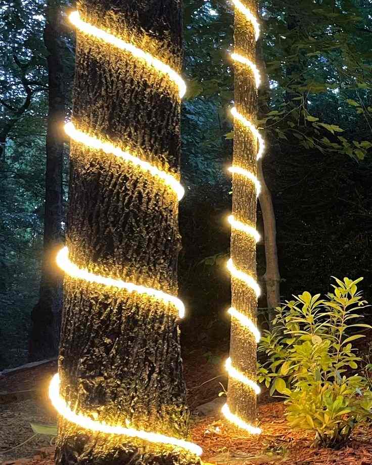 Lighted Ribbon Weave