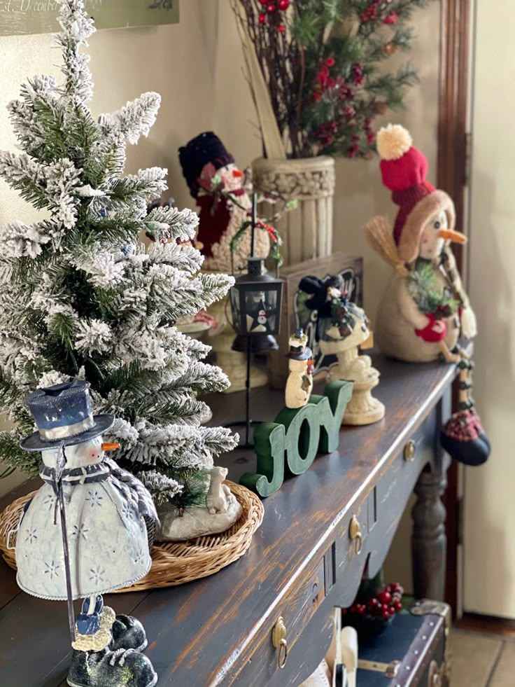 Miniature Snowmen
