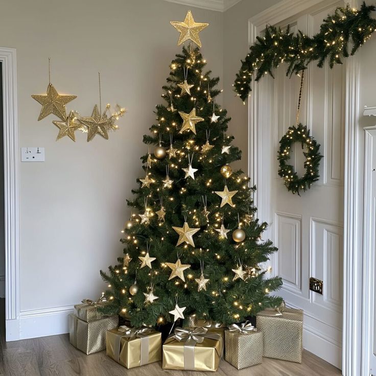 Minimalist Christmas Tree Display