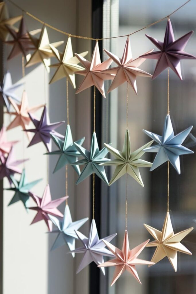 Paper Star Garlands