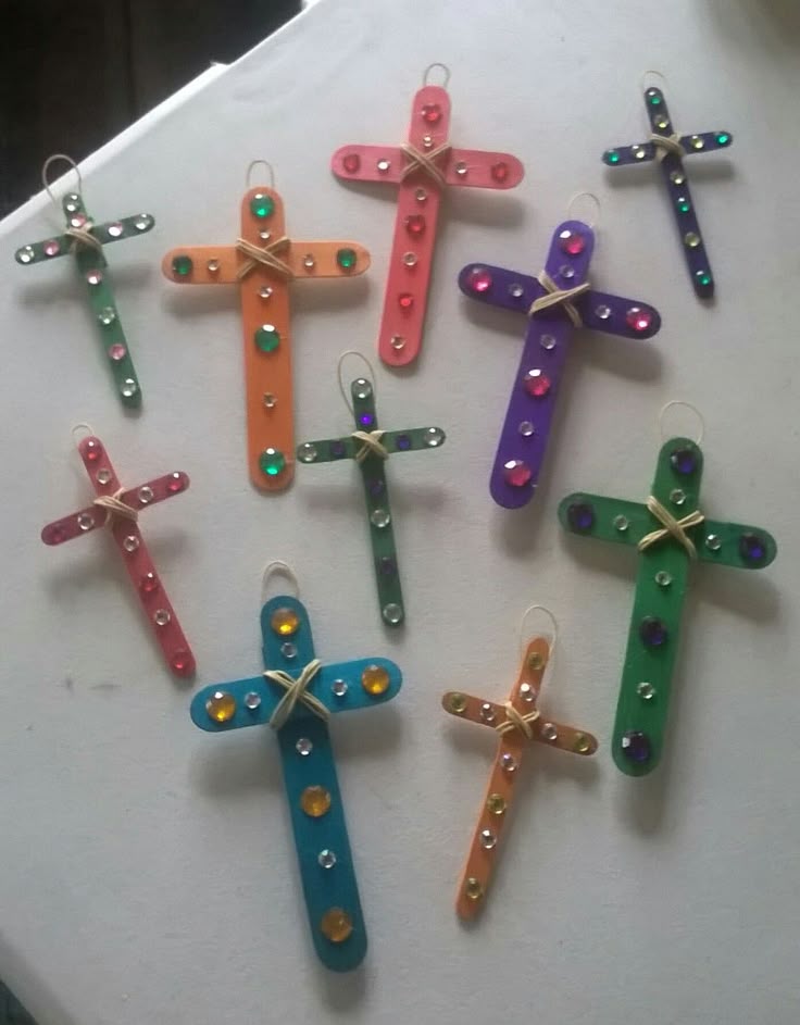 Popsicle Stick Crosses