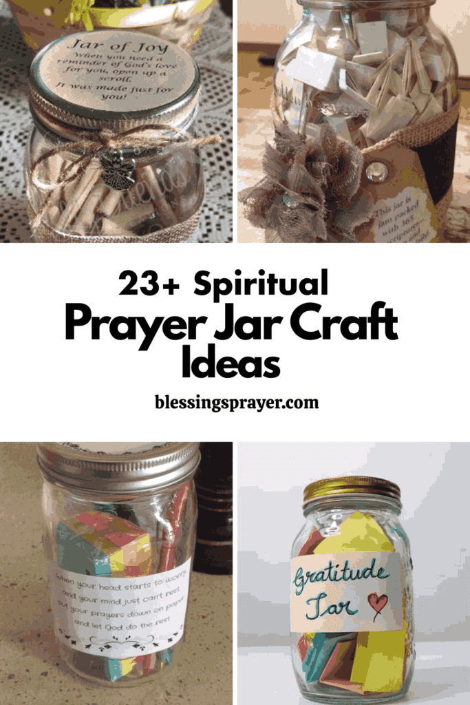 Prayer Jar Craft Ideas