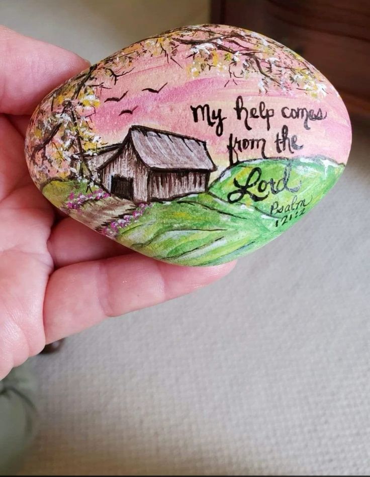 Scripture Painted Rocks