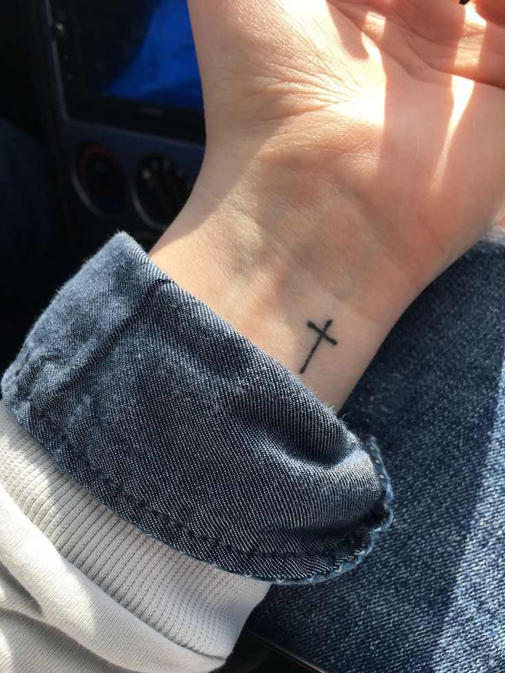 Small Cross on the Wrist