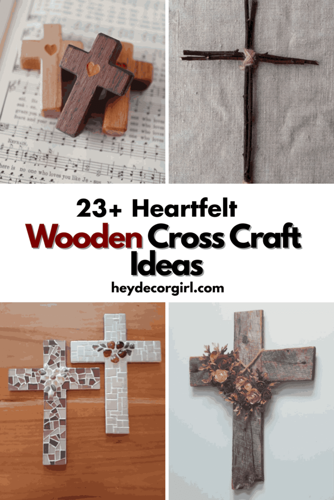 Wooden Cross Craft Ideas