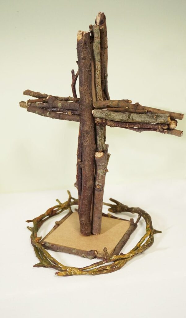 Wooden Crosses from Fallen Branches