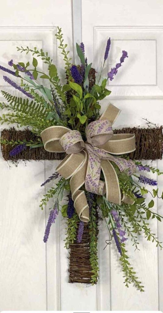 Grapevine Cross Wreath