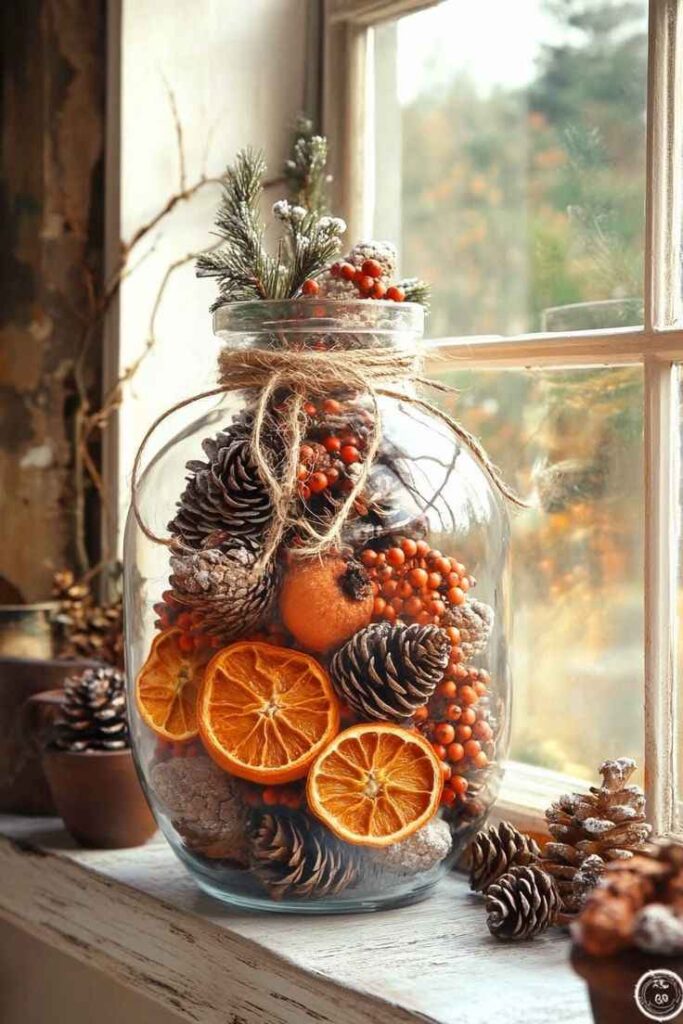 Pinecones and Natural Elements