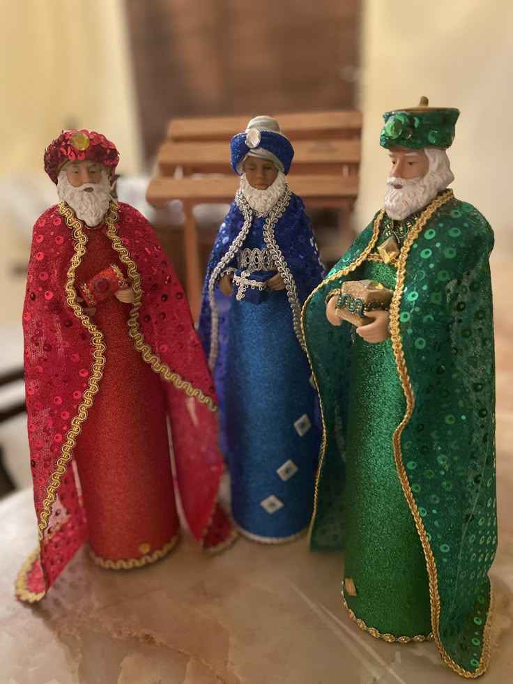 Three Wise Men Figurines