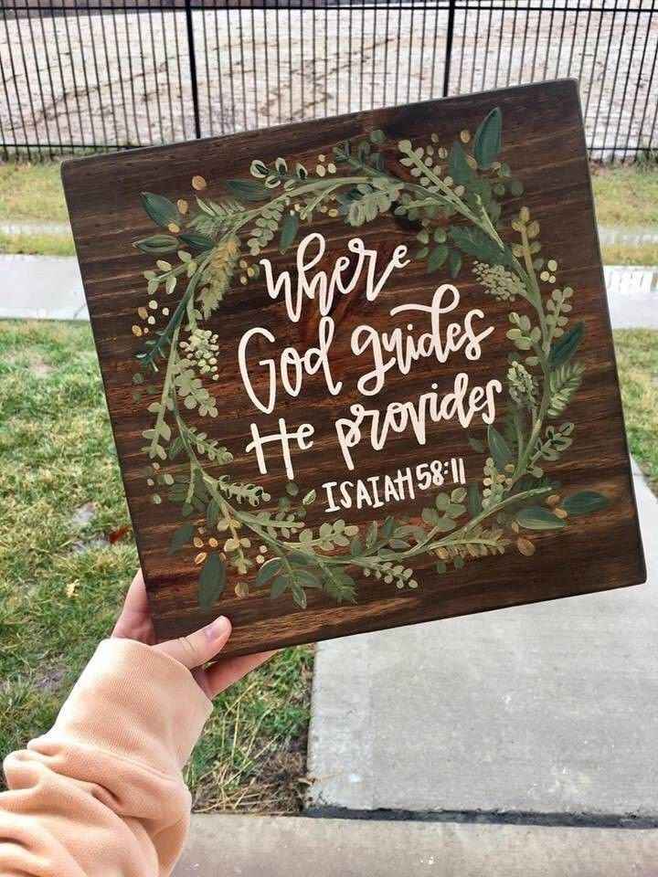 Handmade Scripture Wall Plaques