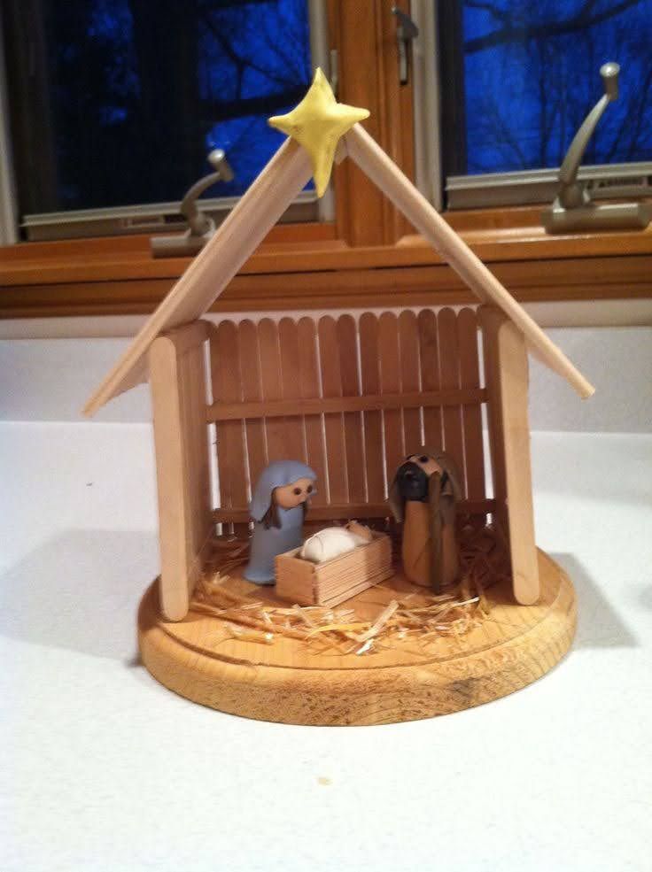Popsicle Stick Stable