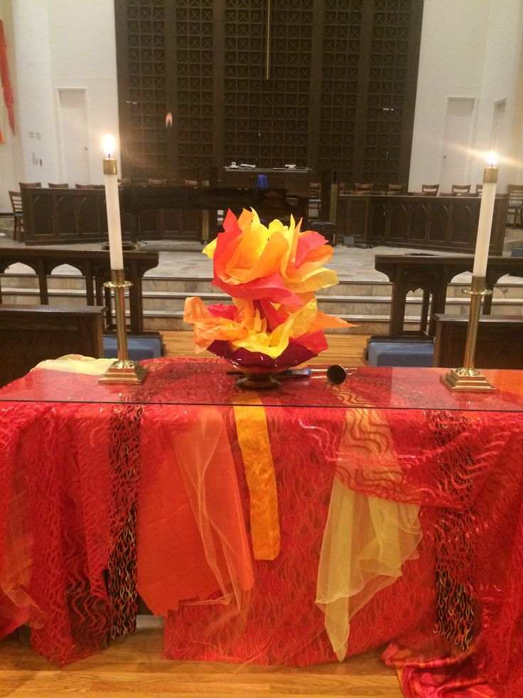 Tongues of Fire Centerpiece