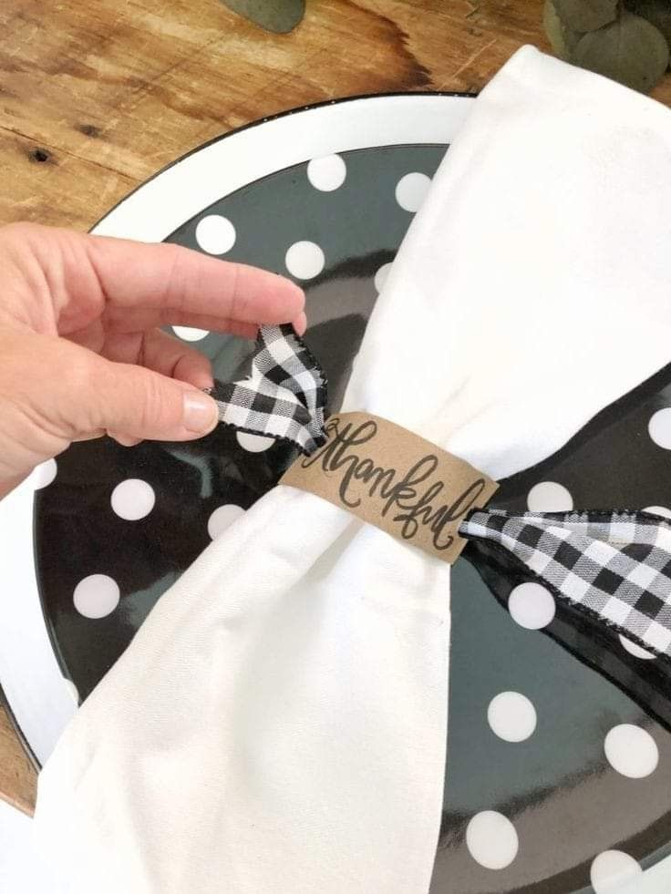 Scripture Napkin Rings