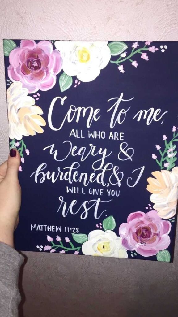 Hand-Painted Canvas