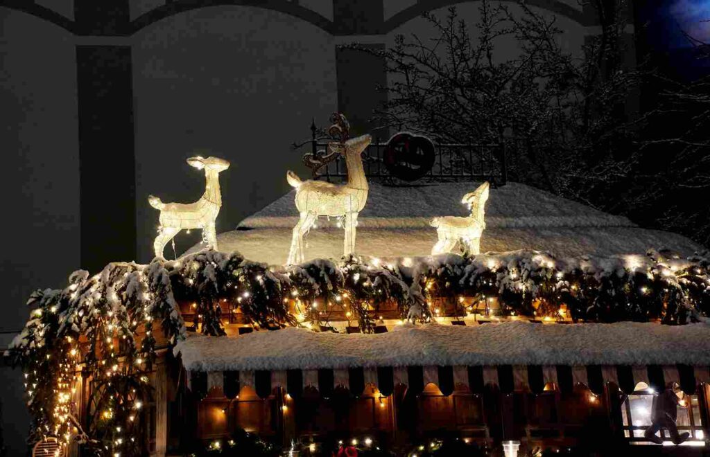 LED Reindeer Figures