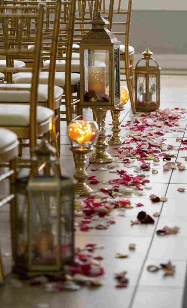 Candlelit Aisle Path