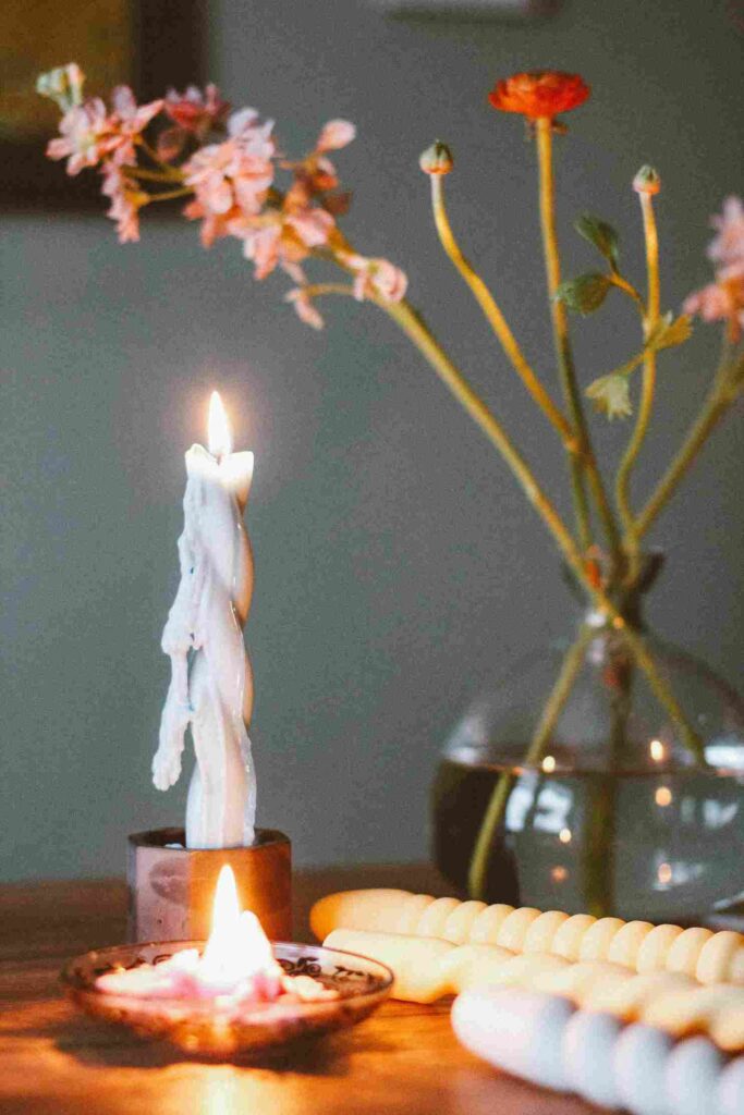 Flame Centerpiece Candles