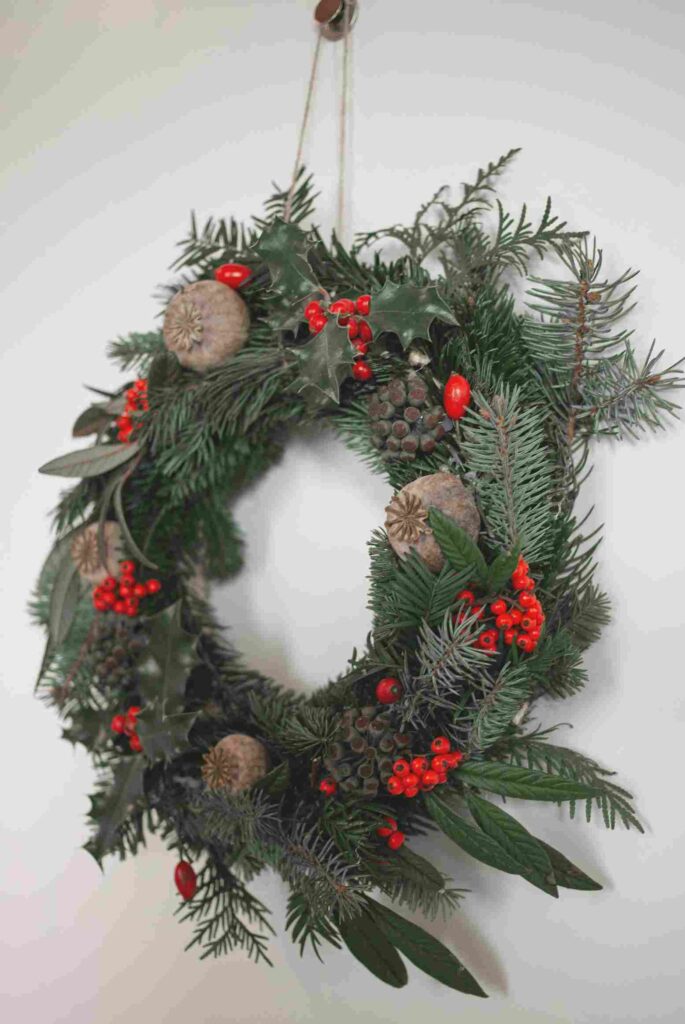 Pinecone and Berry Wreaths