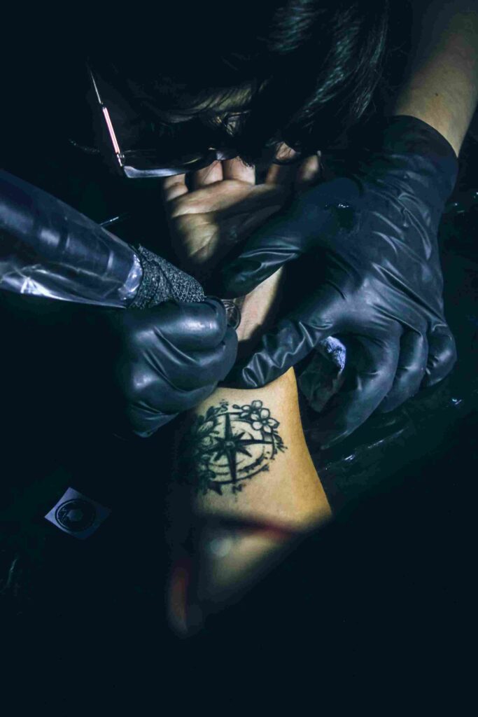 Cross on Forearm