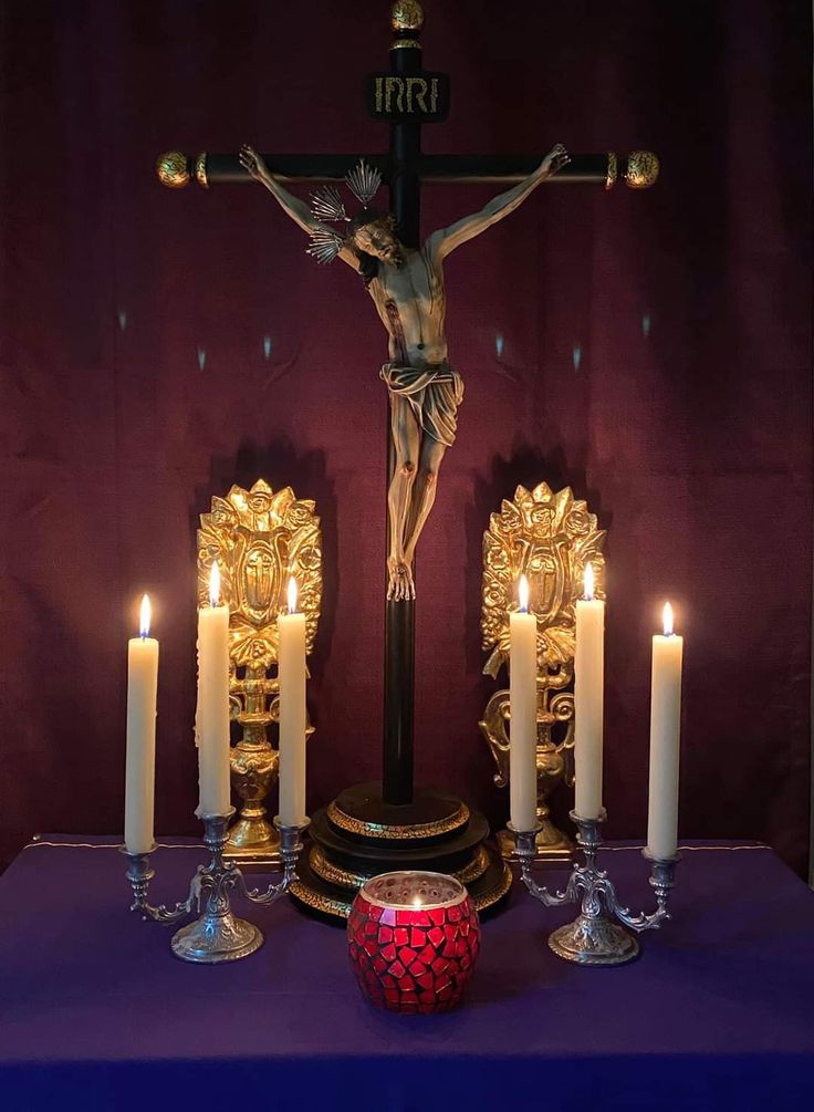 Cross and Candle Trio
