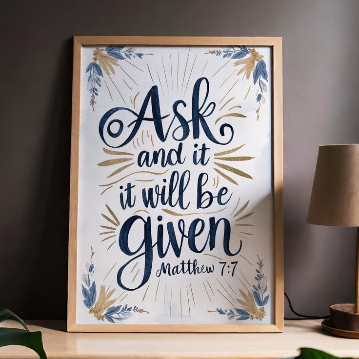 Framed Scripture Wall Art