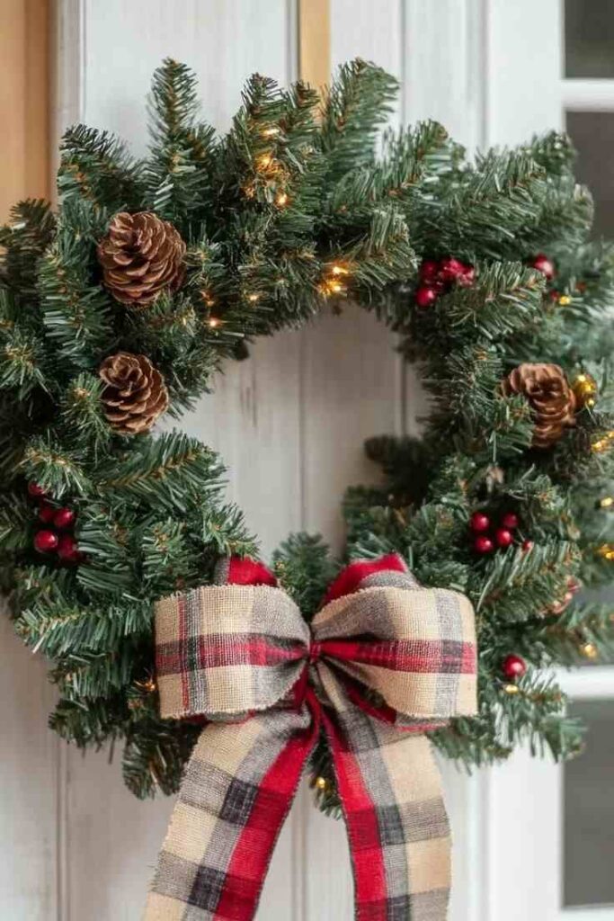 Pinecone Woodland Wreath