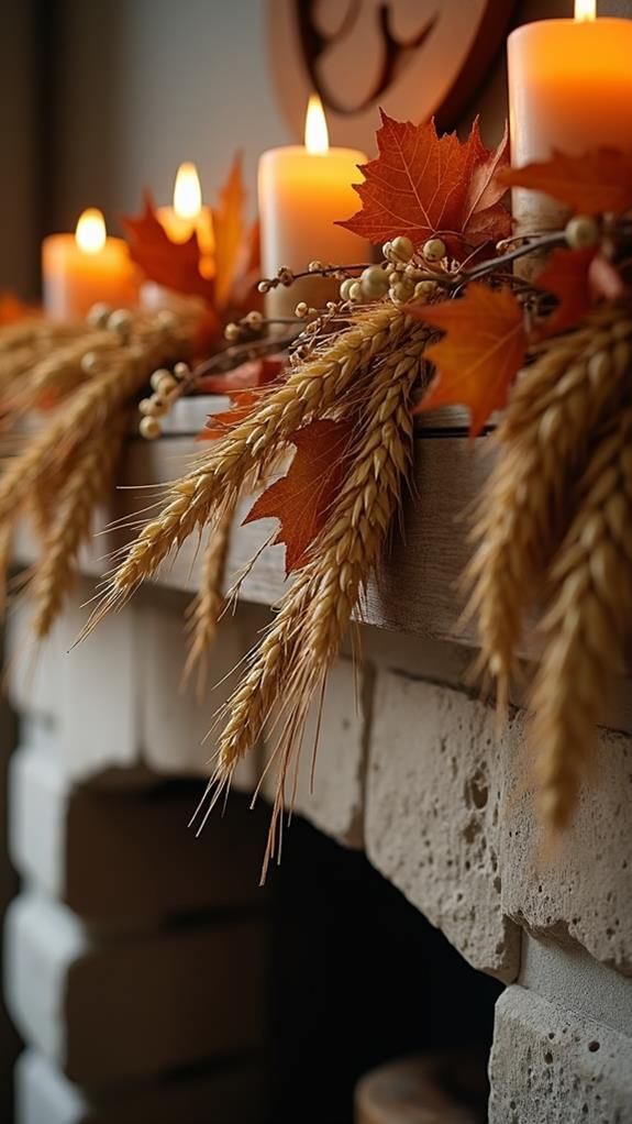 Golden Wheat Garland