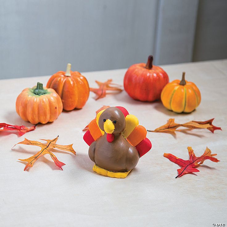 Clay Turkey Napkin Rings