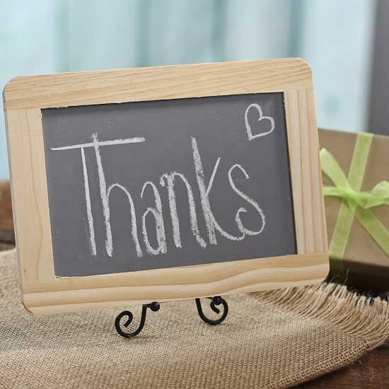 Mini Chalkboard Signs