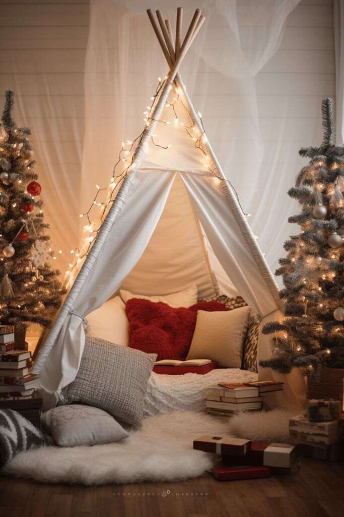 Christmas Light Tent