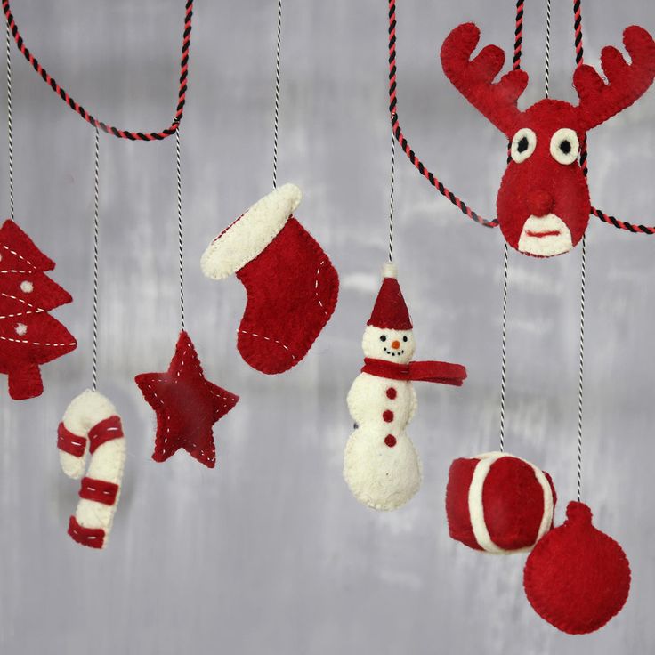 Felt Christmas Garland