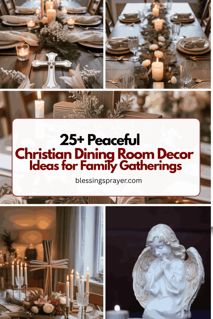 Christian Dining Room Decor Ideas for Family Gatherings