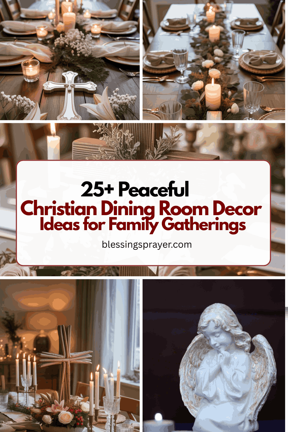 25+ Peaceful Christian Dining Room Decor Ideas for Family Gatherings ...