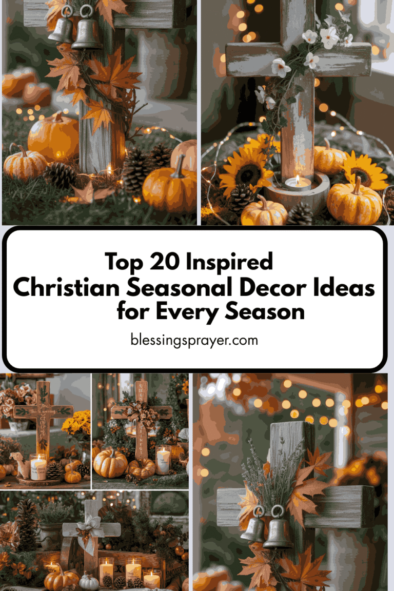 Top 20 Inspired Christian Seasonal Decor Ideas for Every Season - † ️️ ...