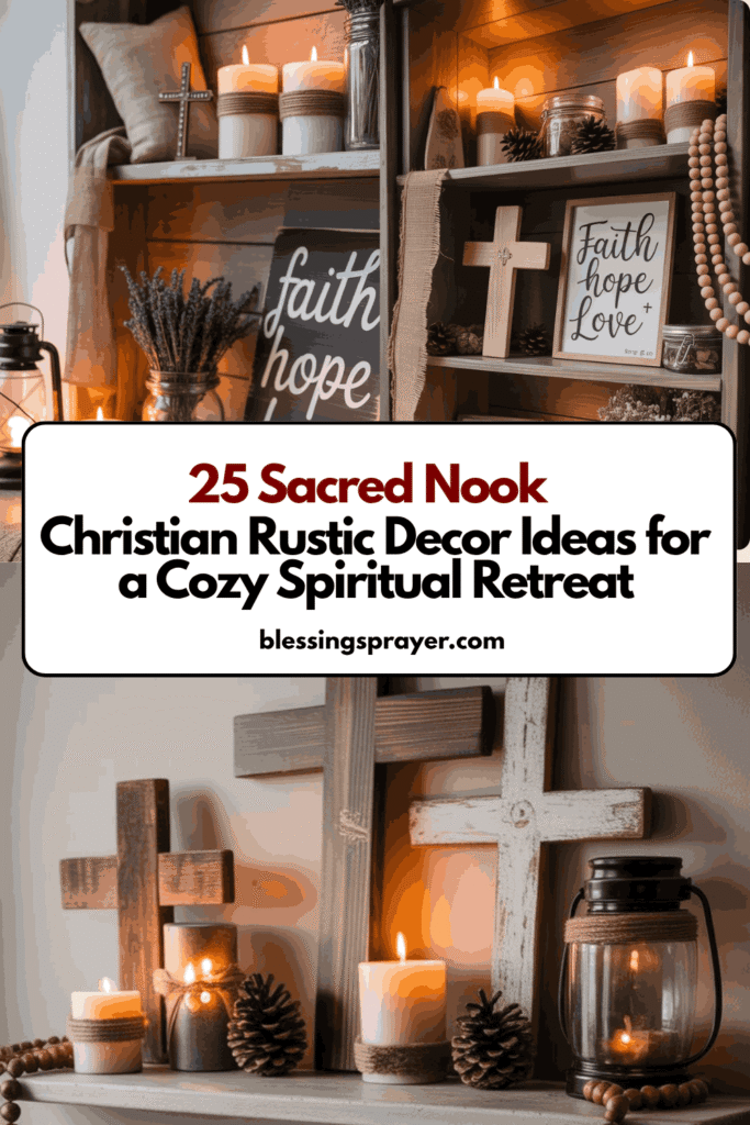 Christian Rustic Decor Ideas for a Cozy Spiritual Retreat