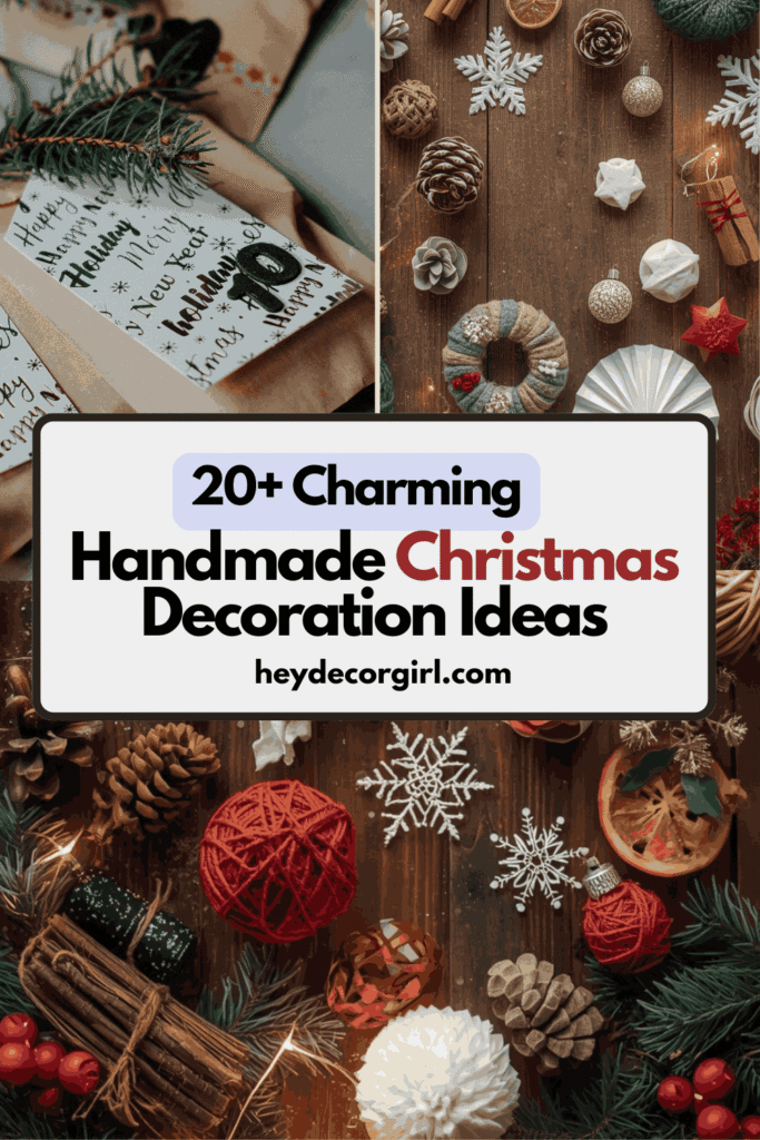 Handmade Christmas Decoration Ideas