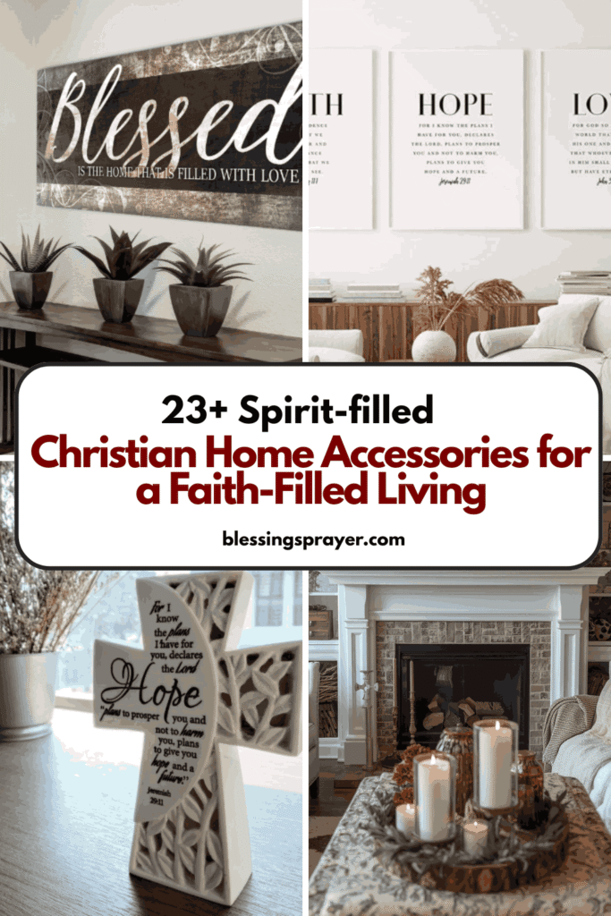Christian Home Accessories for a Faith-Filled Living