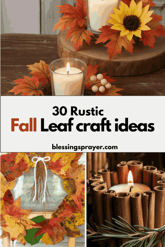 Fall Leaf craft ideas