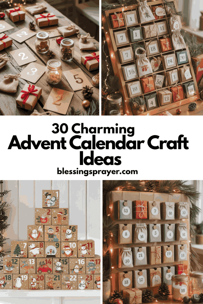 Advent Calendar Craft Ideas