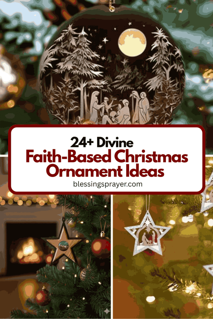 Faith-Based Christmas Ornament Ideas