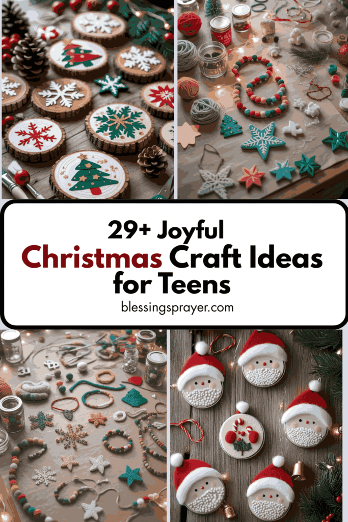 Christmas Craft Ideas for Teens