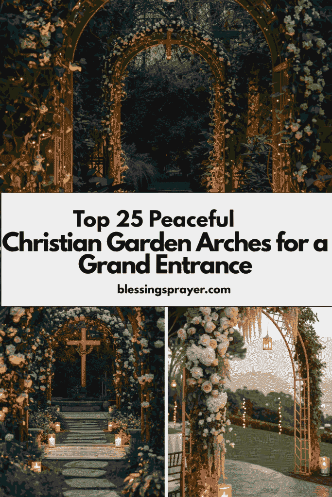 Christian Garden Arches for a Grand Entrance