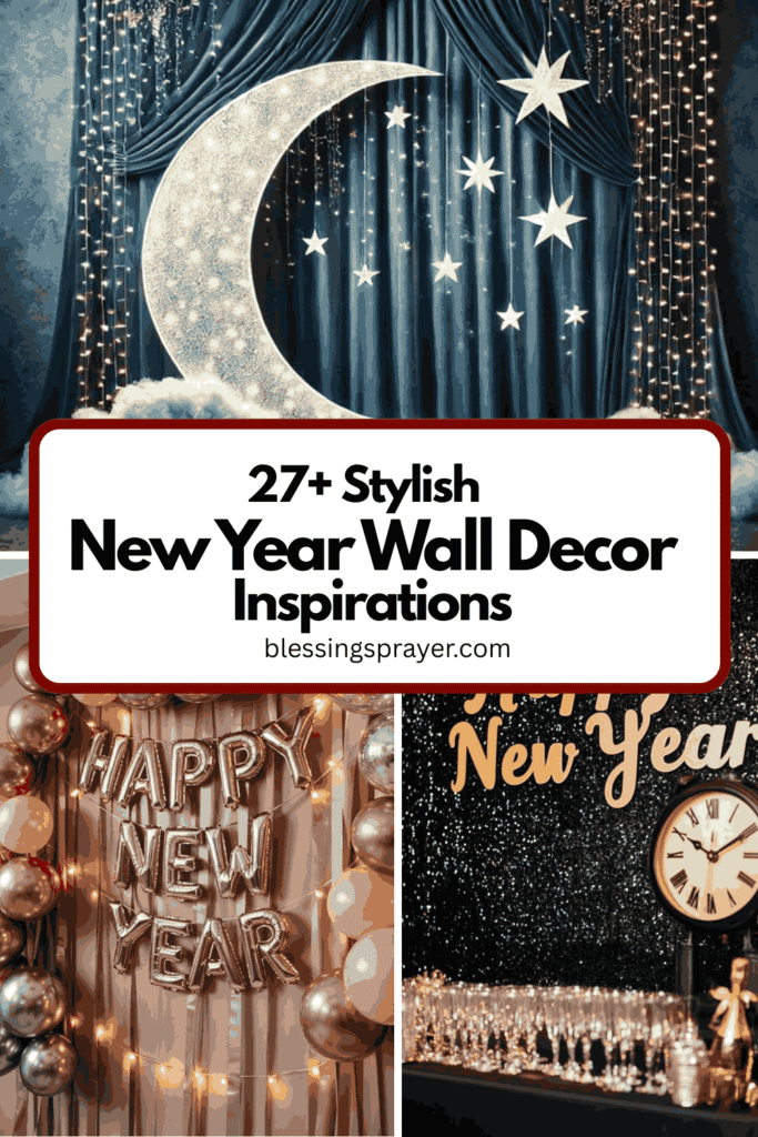 Stylish New Year Wall Decor Inspirations