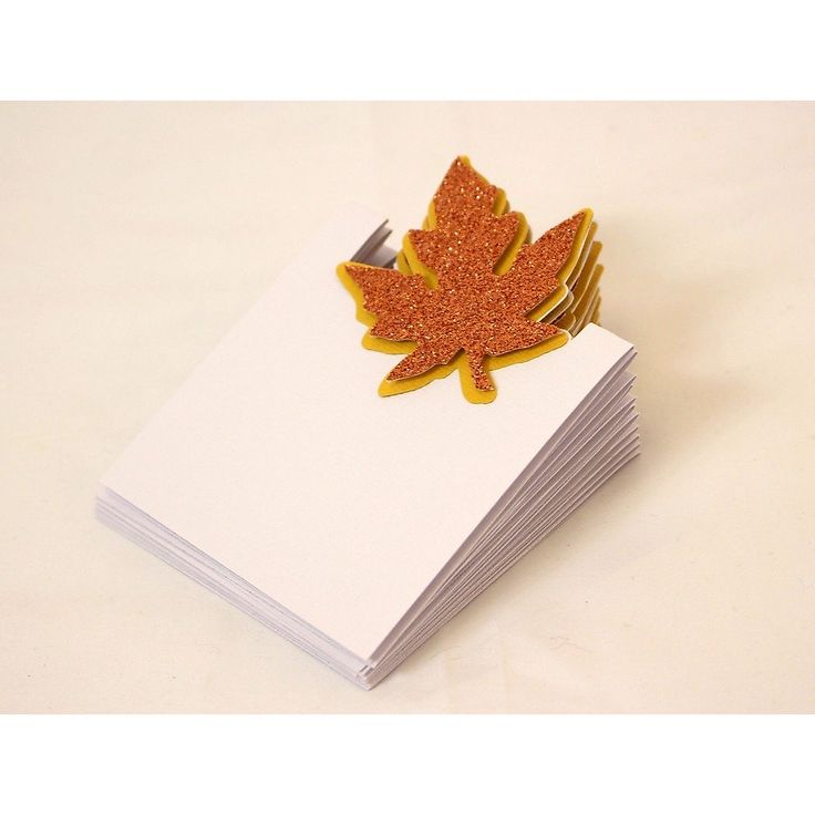 Maple Leaf Cork Cards