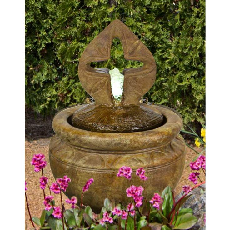 Cross Fountain Feature