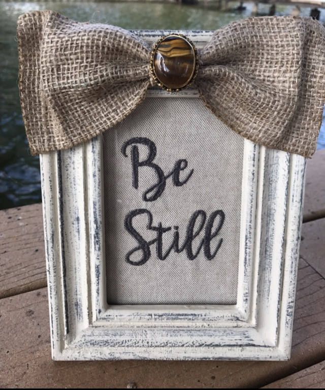 Framed Fabric Verses