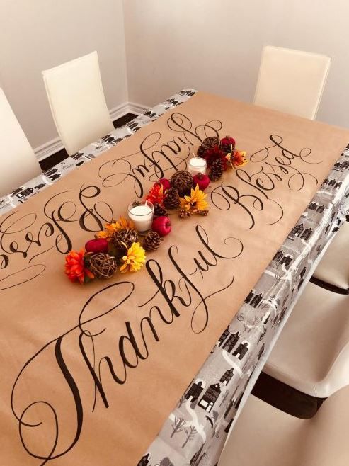 Scripture Table Runner